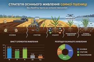 Стратегія осіннього живлення пшениці: від обробітку ґрунту до перших заморозків фото